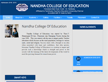 Tablet Screenshot of nandhaeducation.org